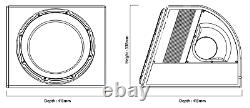 New Edge Edb12a 12 Active Caisson De Graves Intégré Amp Inc Câblage Kit