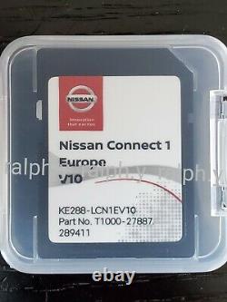 Nissan Authentique Connect 1 V10 Cartes Dernière Carte Sat Nav Sd 2020/2021