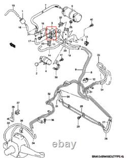 Nouveau solénoïde de valve de vide d'essieu avant pour Suzuki Jimny 98-18 27951-85600