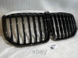 Nouvelle calandre de pare-chocs noire brillante OEM Bmw 2017-19 X7 G07 MPA iCam 8745730 S9b