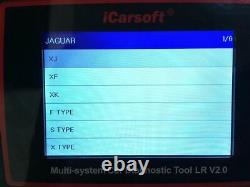 Outil Diagnostique Icarsoft Lr V2.0 Land Rover Jaguar 2021 + Caractéristiques Supplémentaires