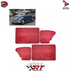 Panneaux de porte intérieure rouges compatibles avec Volkswagen Beetle de 1967 à 2003 113898320