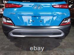 Pare-chocs arrière Hyundai Kona Mk1 2017-2023 T-gdi Premium 5 portes Hatchback bleu