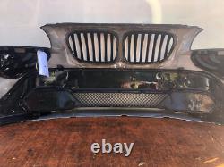 Pare-chocs avant complet BMW X1 avec grilles de brouillard 2009-2012 Pre LCI E84 Noir