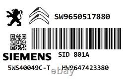 Partenaire Berlingo 2.0 Hdi Remap ECU Immo Off Plug Play 5ws40049c-t Sid 801a