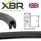 Petit Rebord En Caoutchouc Renforcé De Métal Flexible 6.5mm 9.5mm Pour 1mm 2mm
