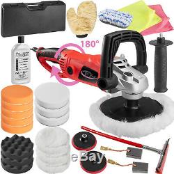 Polisseuse De Voiture Ponceuse 1600 Watt + Kit Éponge XXL + Nano Polish