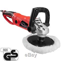 Polisseuse De Voiture Ponceuse 1600 Watt + Kit Éponge XXL + Nano Polish