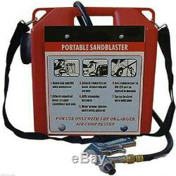 Portable Sandblaster Kit Blaster Kit Blasting Pour Pistolet Capacité 30lb