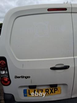 Porte arrière gauche complète côté passager droit Citroën Berlingo Mk2 2017 blanche