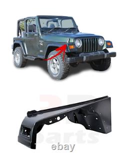 Pour Jeep Wrangler 1996 2006 New Front Wing Fender For Painting Right O/s