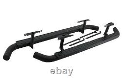 Pour Land Rover Defender 110 L316 Marches Latérales Tapis Noir Style Feu & Glace