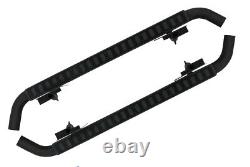 Pour Land Rover Defender 110 L316 Marches Latérales Tapis Noir Style Feu & Glace