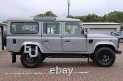 Pour Land Rover Defender 110 L316 Marches Latérales Tapis Noir Style Feu & Glace