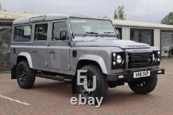 Pour Land Rover Defender 110 L316 Marches Latérales Tapis Noir Style Feu & Glace