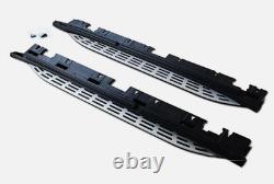 Pour Mercedes GLE marchepieds latéraux, marchepieds running boards compatibles 2019 2025, 1 paire, style OE V167