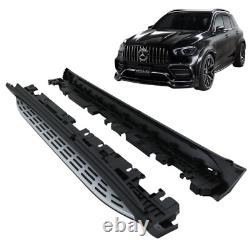 Pour Mercedes GLE marchepieds latéraux, marchepieds running boards compatibles 2019 2025, 1 paire, style OE V167
