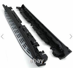 Pour Mercedes GLE marchepieds latéraux, marchepieds running boards compatibles 2019 2025, 1 paire, style OE V167