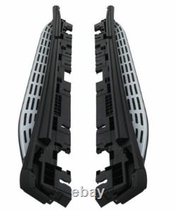 Pour Mercedes GLE marchepieds latéraux, marchepieds running boards compatibles 2019 2025, 1 paire, style OE V167