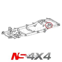 Pour Toyota Landcruiser 1996-2003 SUPPORT DE CHASSIS ARRIÈRE RESSORT GAUCHE