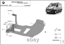 Protection antivol en acier pour catalyseur / verrou de catalyseur pour Renault Master 3 (2022-2024)