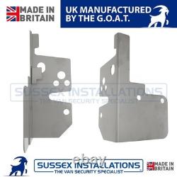 Protections extérieures et intérieures arrière noires pour Ford Custom MK1 2013-2023
