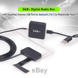 Radio Numérique Dab + MCX Antenne Antenne Verstärker Pour Android 6.0 / 7.1 / 8.0 Radio