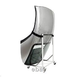 Rayonnage universel de rangement pour support de toit rigide convertible blanc 050