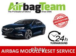 Réinitialisation du capot Vauxhall Insignia B0099 Réinitialisation du service de réinitialisation de l'unité de commande de l'airbag