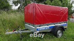 Remorque De Voiture 6x4 750kg À Un Essieu Tout Neuf