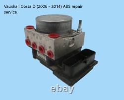 Réparation du système de pompe ABS Vauxhall Corsa D (2006-2014)