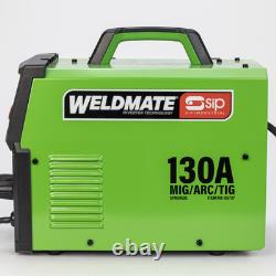 SIP WELDMATE AUTOPLUS 130A Poste à souder MIG/ARC/TIG synergique avec chariot inclus SIP WELDMATE AUTOPLUS 130A Poste à souder MIG/ARC/TIG synergique avec chariot inclus
