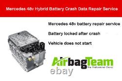 Service de réparation de batterie Mercedes A0009823513 48v, Réinitialisation des données de collision, Batterie à plat