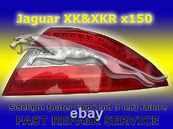 Service de réparation des feux arrière à LED de la Jaguar XK XKR X150
