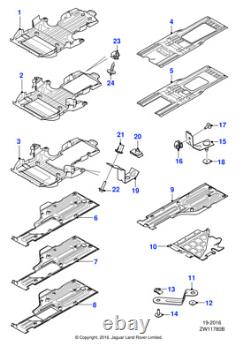 Sous-châssis Jaguar d'origine s'adapte aux XF 2.2D 2.7D 3.0D 4.2 2.0 3.0 5.0 XFR-S 2.0 T