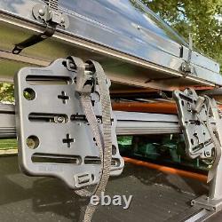 Supports de bande de roulement en sable pour pneus de traction de récupération d'urgence pour porte-charge