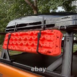 Supports de bande de roulement en sable pour pneus de traction de récupération d'urgence pour porte-charge