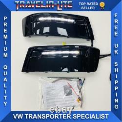 T 5.1 Kit de DRL Transporter 2010-15 Peint en Noir Perle Profond ABS