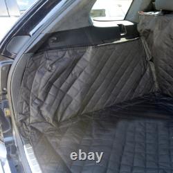 Tapis de coffre matelassé pour Porsche Cayenne avec grille de protection sur mesure (2010-2018) 631