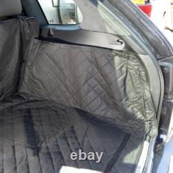 Tapis de coffre matelassé pour Porsche Cayenne avec grille de protection sur mesure (2010-2018) 631