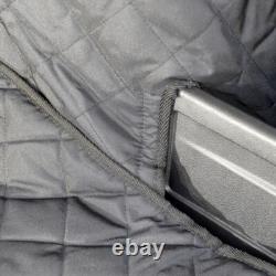 Tapis de coffre matelassé pour Volkswagen Passat Estate avec grille de séparation sur mesure (2011-2014) 223