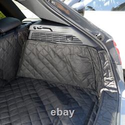 Tapis de coffre matelassé sur mesure avec protection pour chien pour Audi A3 Sportback (à partir de 2023) 626