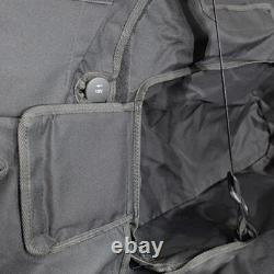 Tapis de coffre sur mesure avec grille de protection pour chien adapté au Land Rover Discovery 5 (2017 et plus) 313