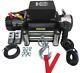 Treuil De Camion De Rétablissement 13500 Lb 12v Électrique 50ft Rope Pas De Regroupement Pas 13000
