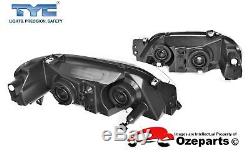 Tyc Set Paire Lampe Phare Avant Gauche Pour Ford Ba Bf Falcon Xr6 Xr8 Fpv Gt Typhoon
