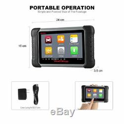 Uk Maxicom Mk808 Eobd Autel Moteur De Voiture Ecu Portable Scanner Outil De Diagnostic Tablet