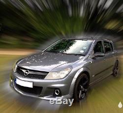 Vauxhall Astra H Mk5 Vxr Opel Opc Pare-choc Avant Inc Grilles Abs Plastique Neuf