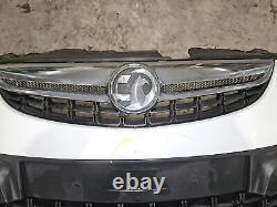 Vauxhall Corsa D 2011-2014 Facelift Pare-chocs avant Blanc Glacier 10U/474 95508031