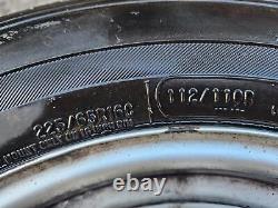 Vauxhall Movano B 2010-Sur 16 Roue en acier et pneu Avon 225/65/16 7mm 93197268