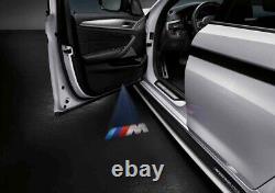 Véritables projecteurs de porte LED BMW Lumières de flaque 63312468386 (68mm)